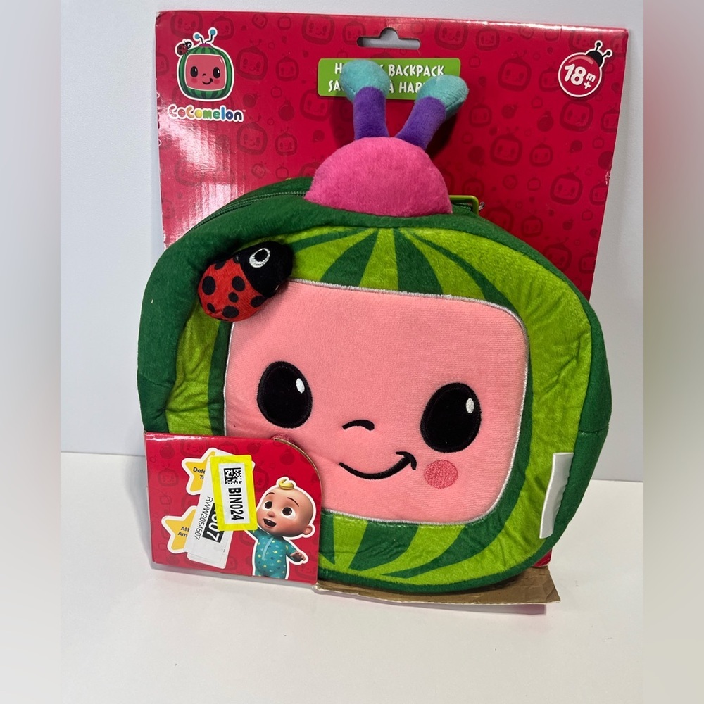 NEW CoComelon Kids Toddler Backpack with removable tether - Picture 5 of 7